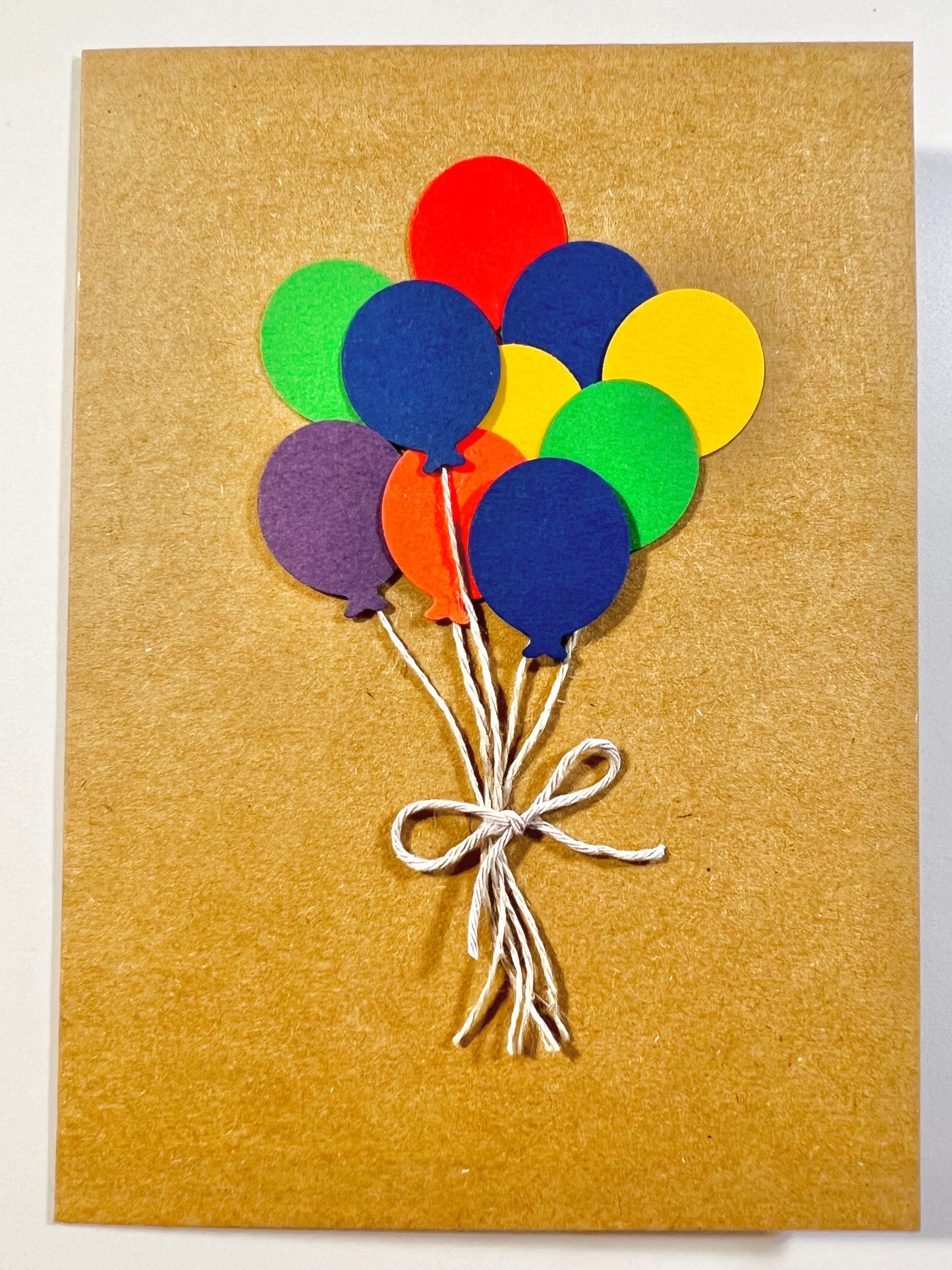 Balloon Birthday Card