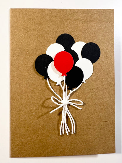 Balloon Birthday Card