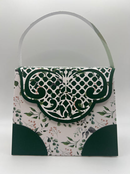 Botanical Garden Handbag — Handmade Paper Purse