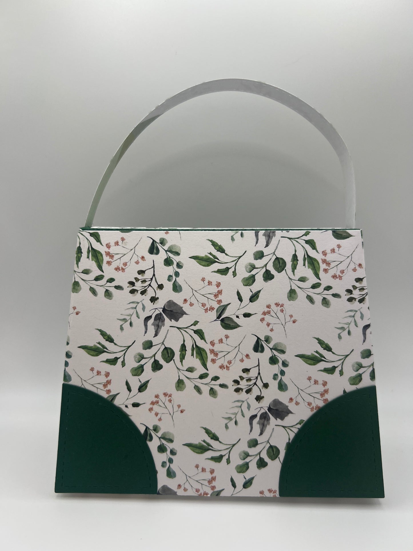 Botanical Garden Handbag — Handmade Paper Purse
