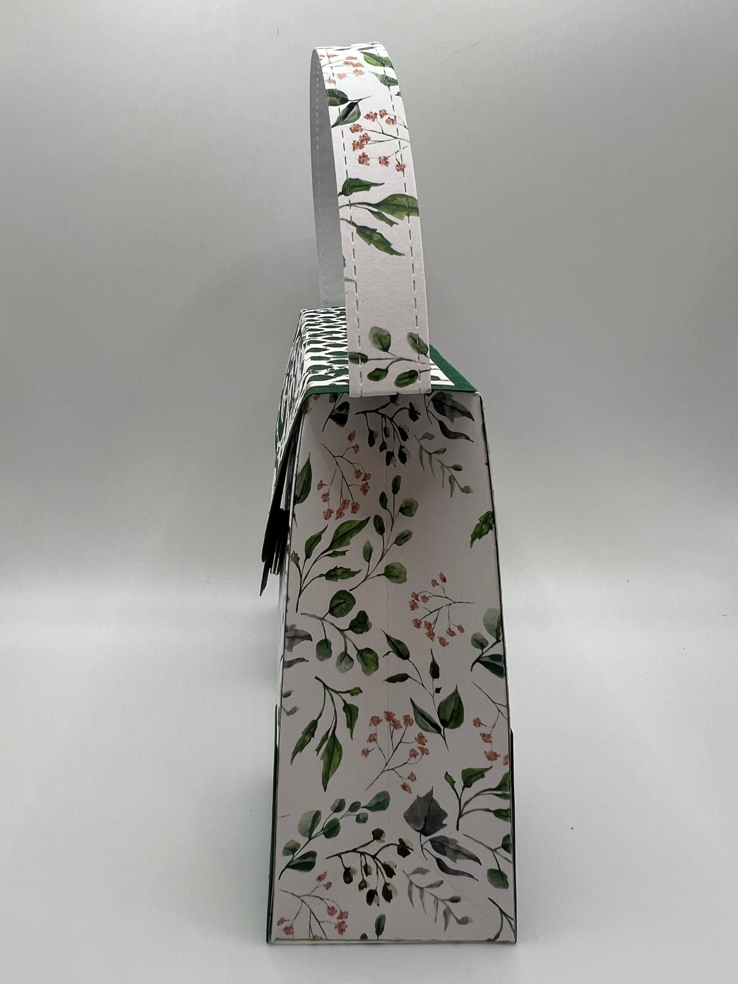 Botanical Garden Handbag — Handmade Paper Purse