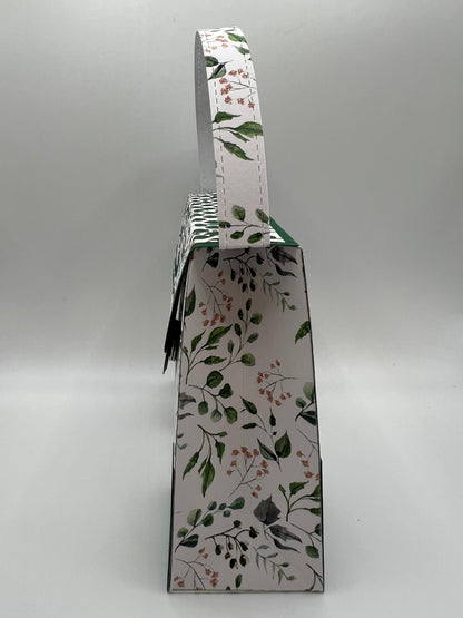 Botanical Garden Handbag — Handmade Paper Purse