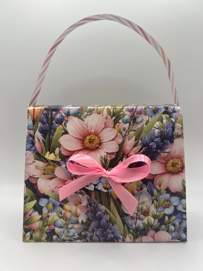Summer Garden Handbag — Handmade Paper Purse