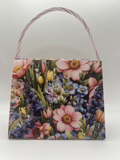 Summer Garden Handbag — Handmade Paper Purse