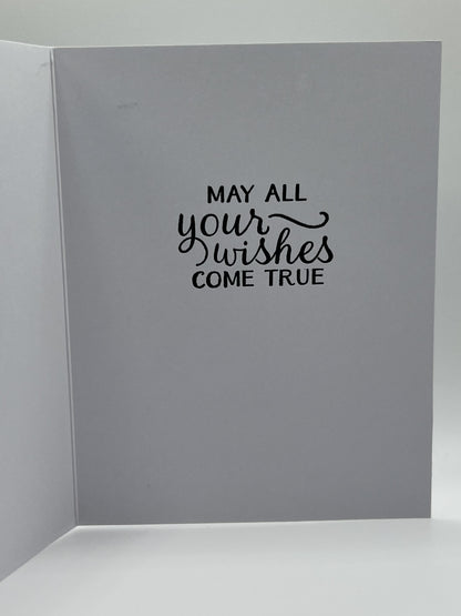 Panda 1st Birthday Card | Pink Balloon | Let's Celebrate