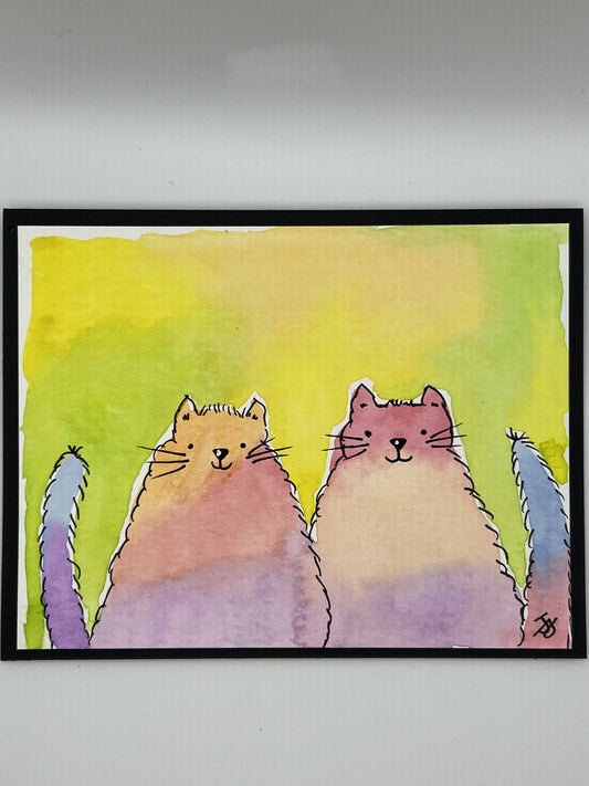Two Fluffy Friends