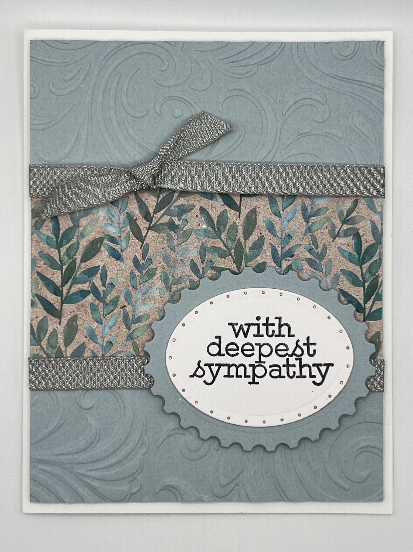 With Deepest Sympathy Card - front